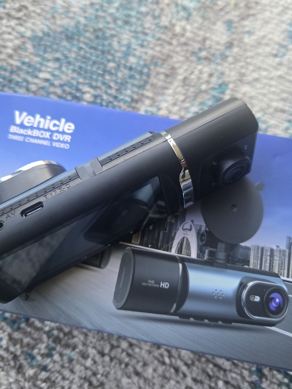 Blackbox DVR Car Dash Camera - Three Channel